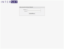 Tablet Screenshot of mail.intersat-telecom.ro
